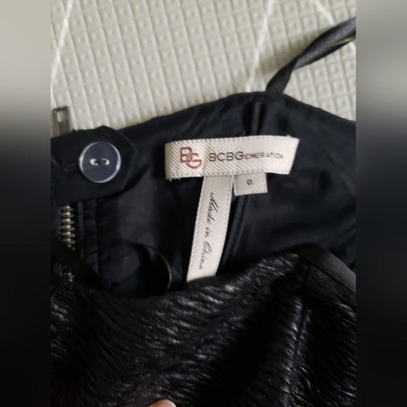 BCBG Black Strapless Dress Size 0 - Picture 3 of 7